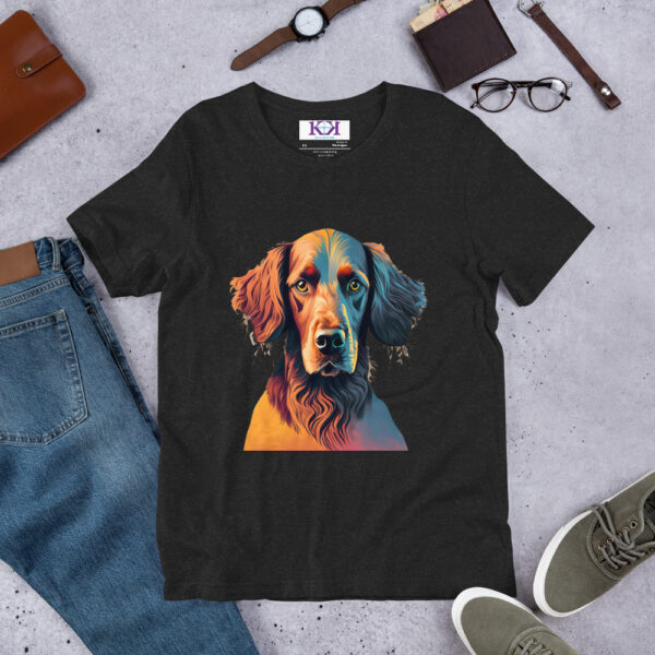 Irish Setters dog Unisex t-shirt - Image 2