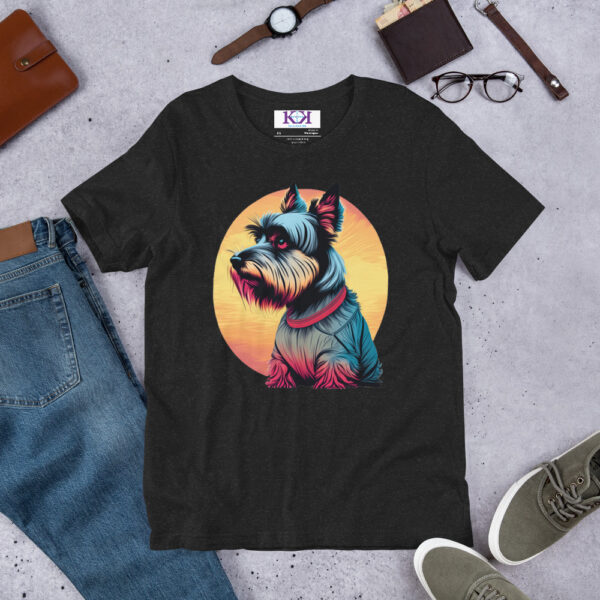 Biewer Terriers dog Unisex t-shirt - Image 2