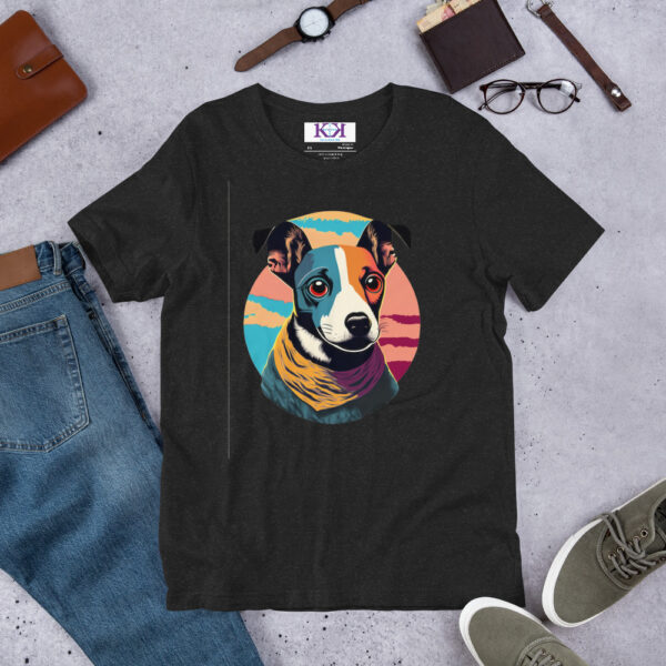 Rat Terriers dog Unisex t-shirt - Image 2
