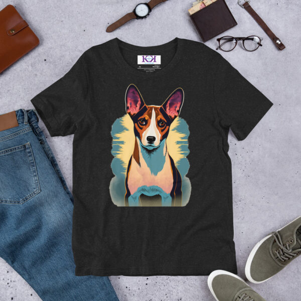 Basenjis dog Unisex t-shirt - Image 2