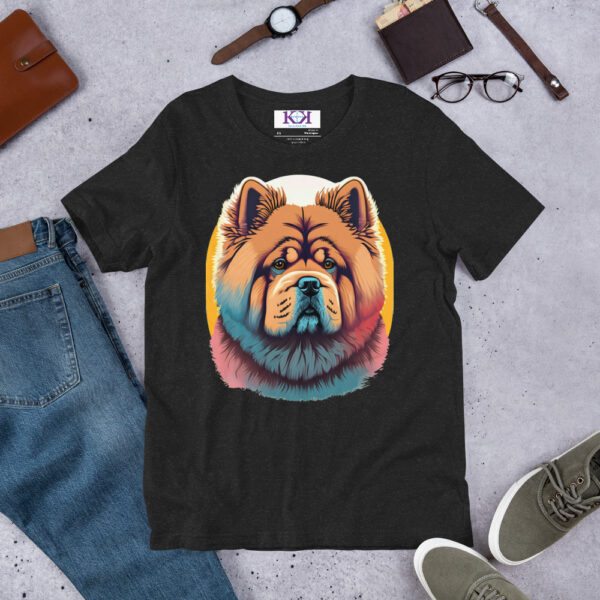 Chow Chows dog Unisex t-shirt - Image 2