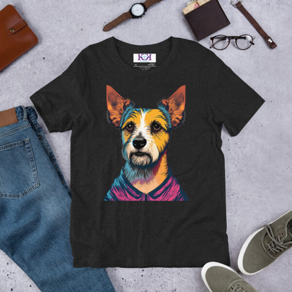 Border Terriers dog Unisex t-shirt - Image 2