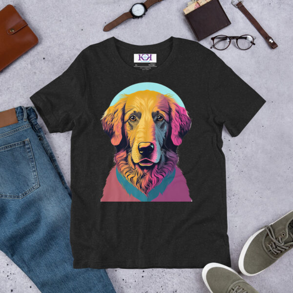Flat-Coated Retrievers dog Unisex t-shirt - Image 2