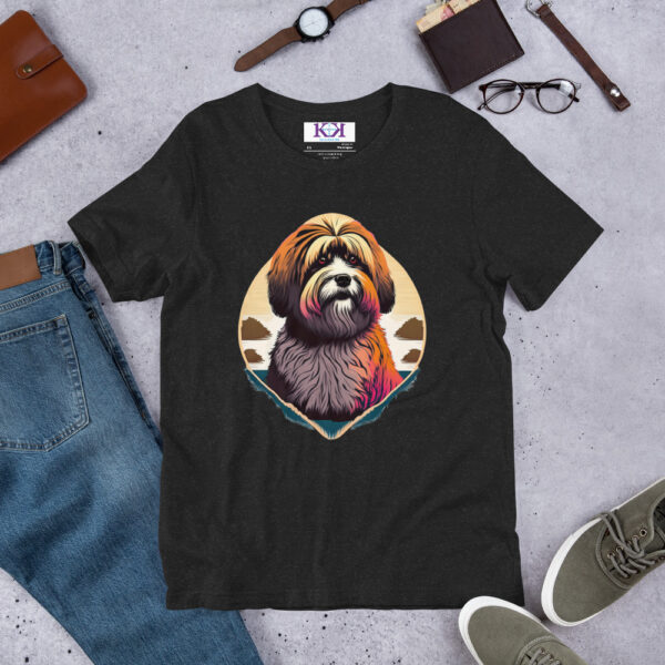 Tibetan Terriers dog Unisex t-shirt - Image 2