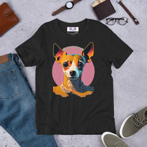 Toy Fox Terriers dog Unisex t-shirt - Image 2