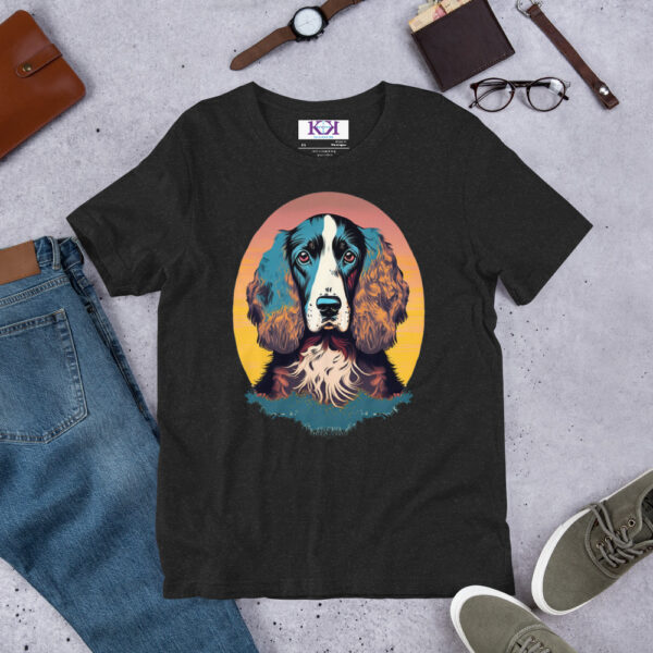 Field Spaniels dog Unisex t-shirt - Image 2