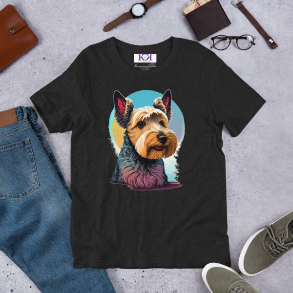 Dandie Dinmont Terriers dog Unisex t-shirt - Image 2