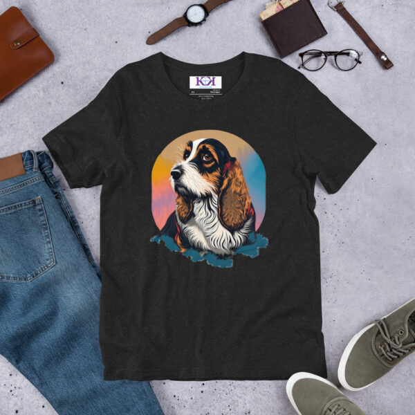 Grand Basset Griffon Vendéens dog Unisex t-shirt - Image 2