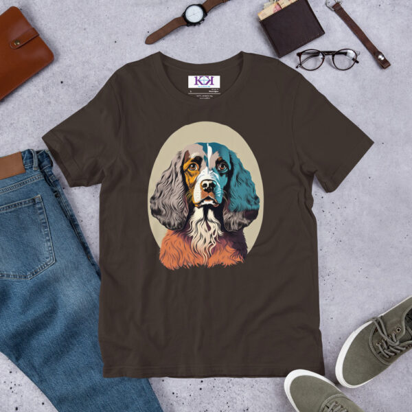 English Springer Spaniels dog Unisex t-shirt - Image 6