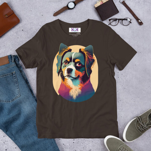 Brittanys dog Unisex t-shirt - Image 6