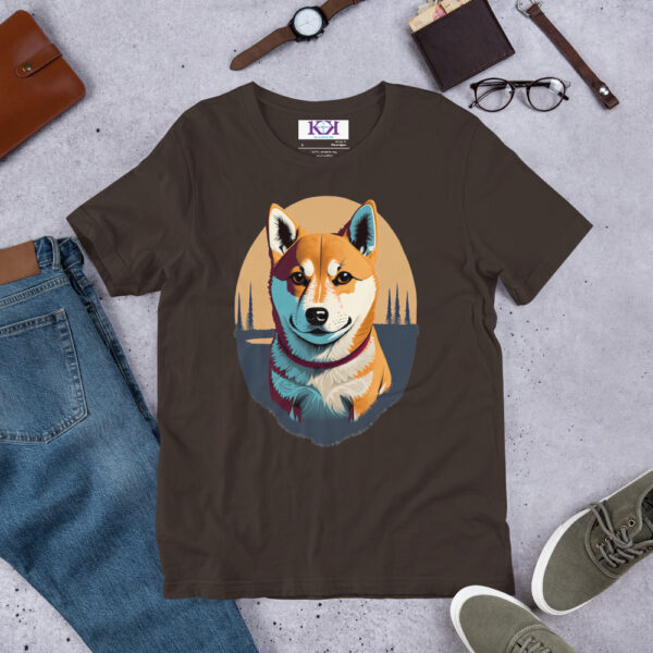 Shiba Inu dog Unisex t-shirt - Image 6