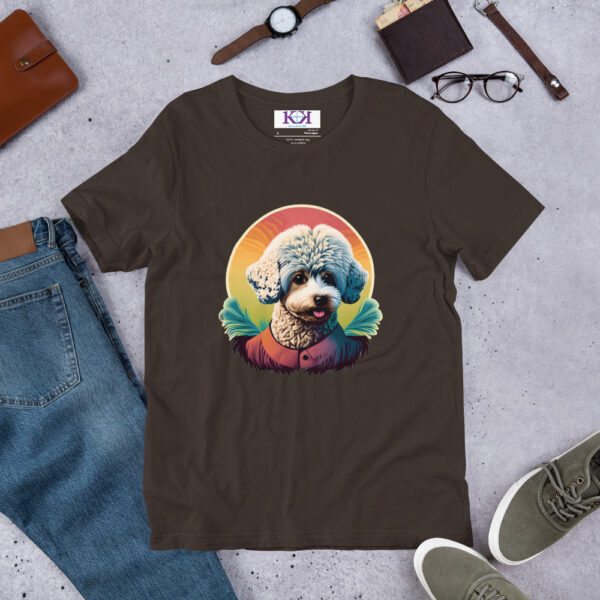 Bichons Frises dog Unisex t-shirt - Image 6