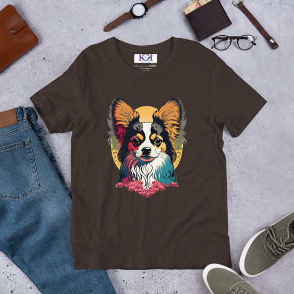 Papillons dog Unisex t-shirt - Image 6