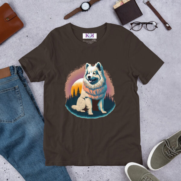 Samoyeds dog Unisex t-shirt - Image 6
