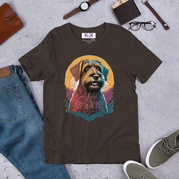 Wirehaired Pointing Griffons dog Unisex t-shirt - Image 6
