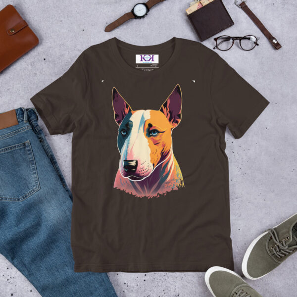 Bull Terriers dog Unisex t-shirt - Image 6