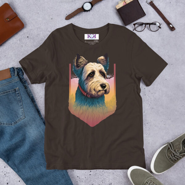 Soft Coated Wheaten Terriers dog Unisex t-shirt - Image 6