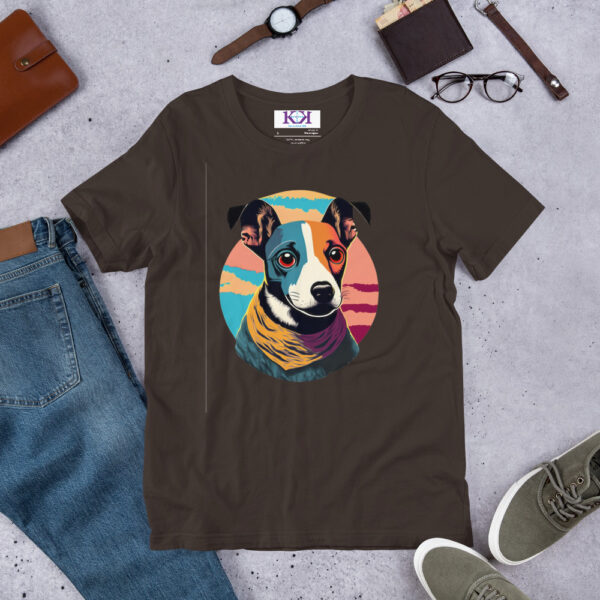 Rat Terriers dog Unisex t-shirt - Image 6