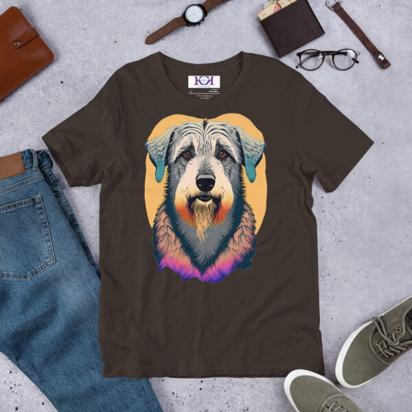 Irish Wolfhounds dog Unisex t-shirt - Image 6