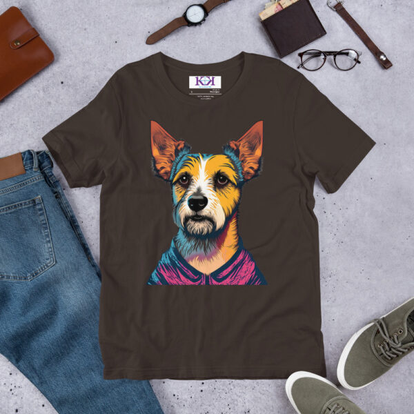 Border Terriers dog Unisex t-shirt - Image 6