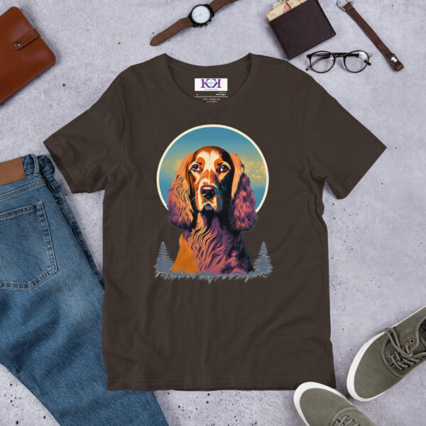 Gordon Setters dog Unisex t-shirt - Image 6