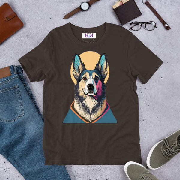Norwegian Elkhounds dog Unisex t-shirt - Image 6