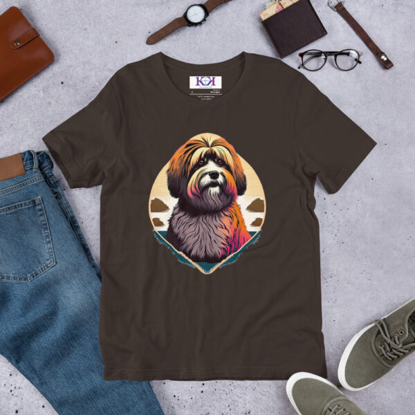Tibetan Terriers dog Unisex t-shirt - Image 6