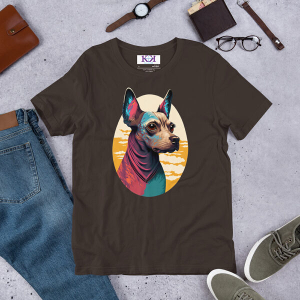 Xoloitzcuintlis dog Unisex t-shirt - Image 6