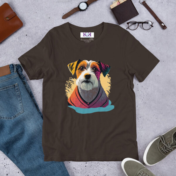 Parson Russell Terriers dog Unisex t-shirt - Image 6