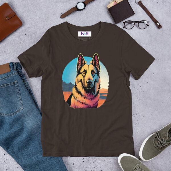 Belgian Sheepdogs dog Unisex t-shirt - Image 6