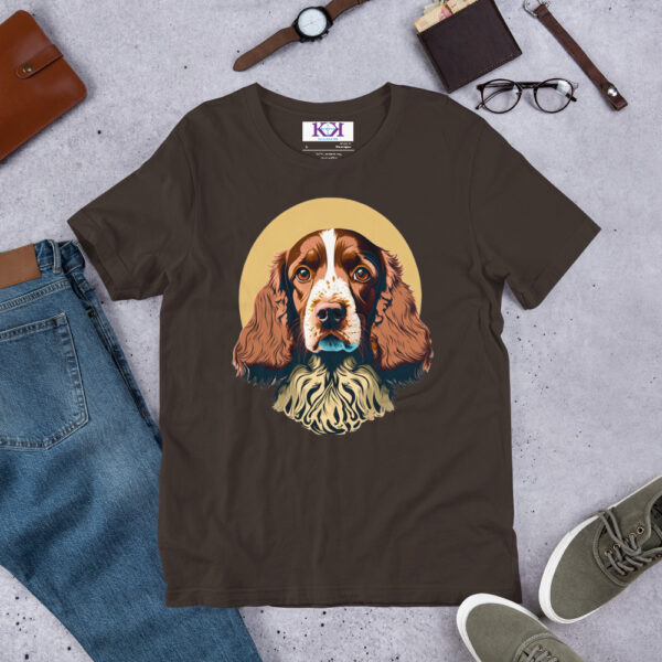 Welsh Springer Spaniels dog Unisex t-shirt - Image 6