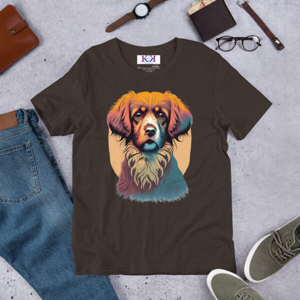 Tibetan Spaniels dog Unisex t-shirt - Image 6