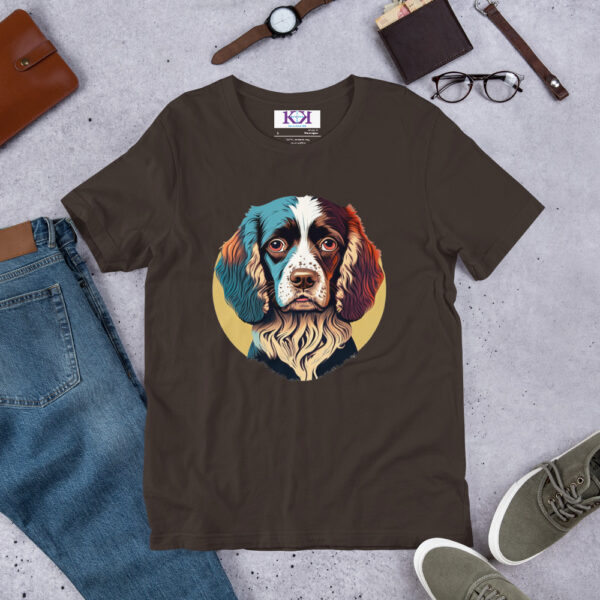 Clumber Spaniels dog Unisex t-shirt - Image 6