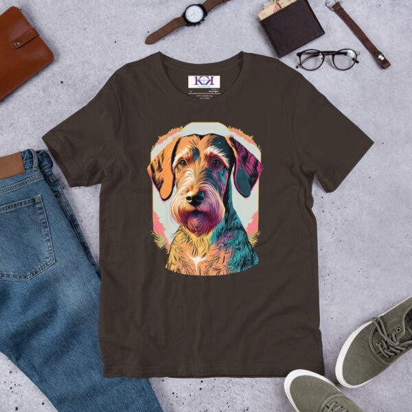 Wirehaired Vizslas dog Unisex t-shirt - Image 6