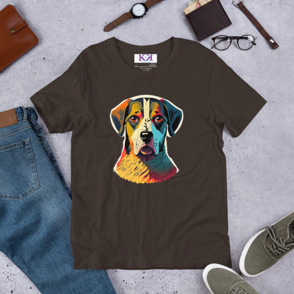 Barbets dog Unisex t-shirt - Image 6