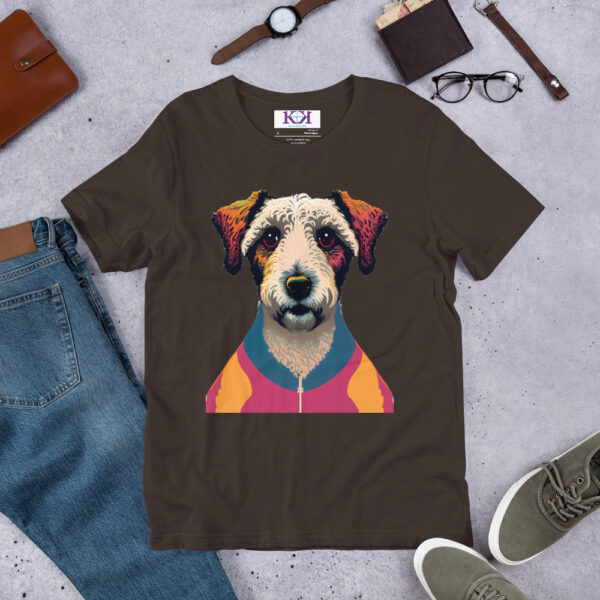 Bedlington Terriers dog Unisex t-shirt - Image 6