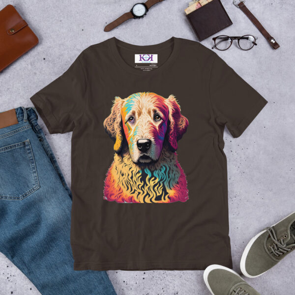 Curly-Coated Retrievers dog Unisex t-shirt - Image 6