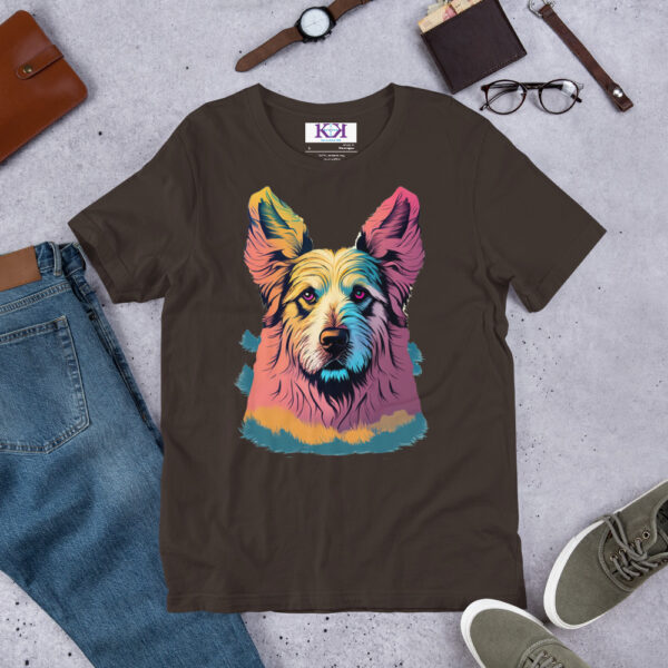 Pyrenean Shepherds dog Unisex t-shirt - Image 6