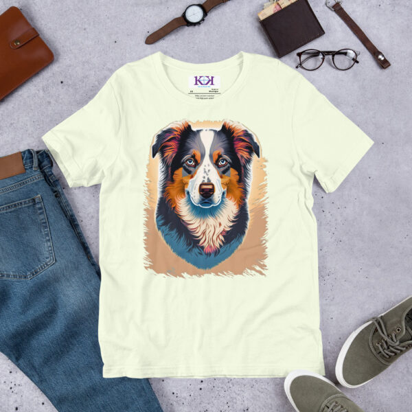 Australian Shepherds dog Unisex t-shirt - Image 11