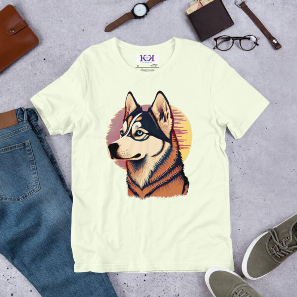 Siberian Huskies dog Unisex t-shirt - Image 11