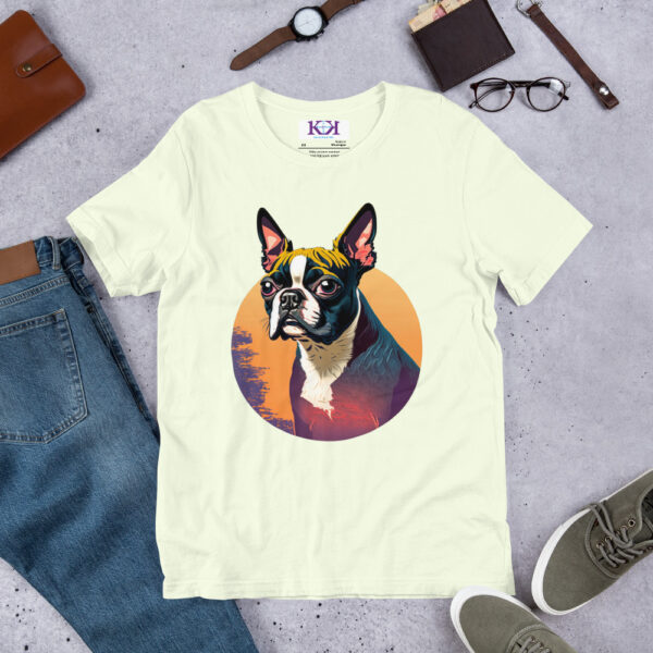 Boston Terriers dog Unisex t-shirt - Image 11