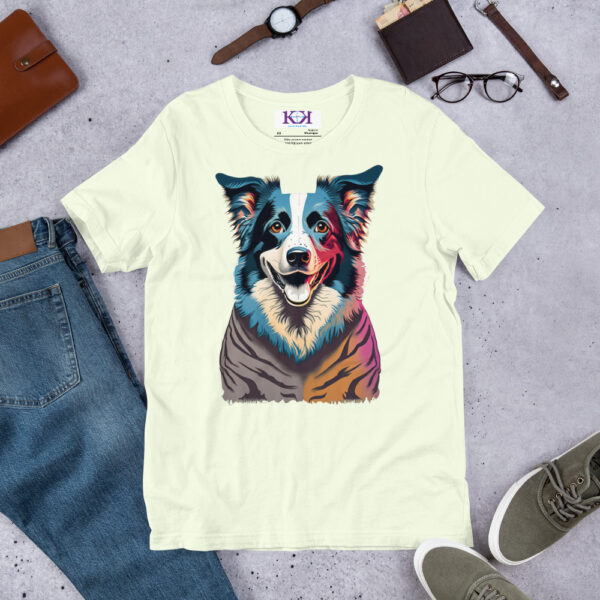 Border Collies dog Unisex t-shirt - Image 11