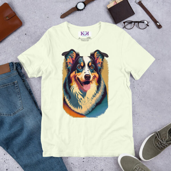 Miniature American Shepherds dog Unisex t-shirt - Image 11