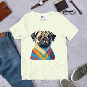Pugs dog Unisex t-shirt