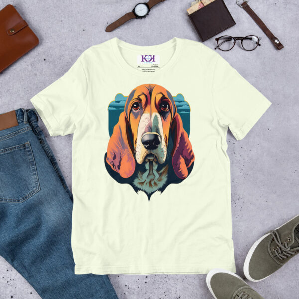 Basset Hounds dog Unisex t-shirt - Image 11