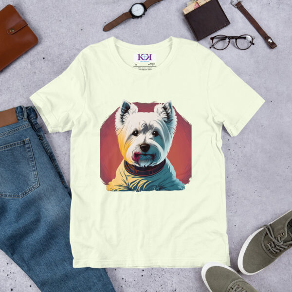 West Highland White Terriers dog Unisex t-shirt - Image 11