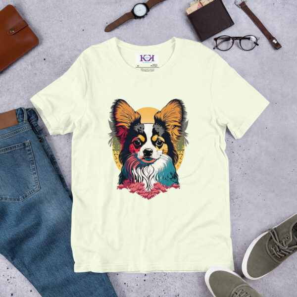 Papillons dog Unisex t-shirt - Image 11