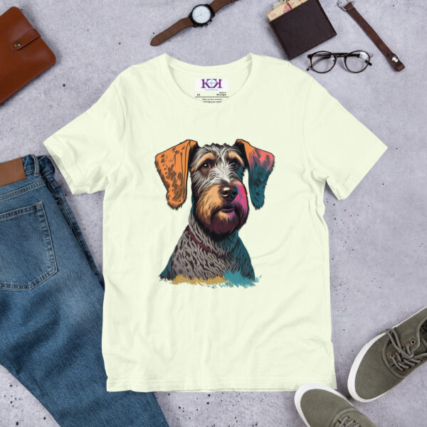 German Wirehaired Pointers dog Unisex t-shirt - Image 11
