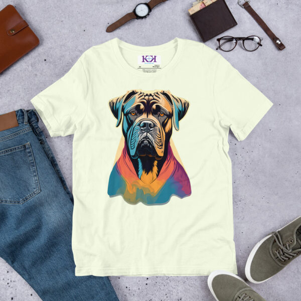Bullmastiffs dog Unisex t-shirt - Image 11