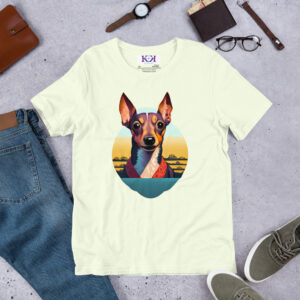 Miniature Pinschers dog Unisex t-shirt
